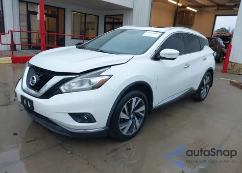 2015 Nissan Murano Platinum из США, поврежденный, VIN 5N1AZ2MG8FN218353